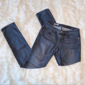 AG | The Stevie Slim Straight Gray Jeans